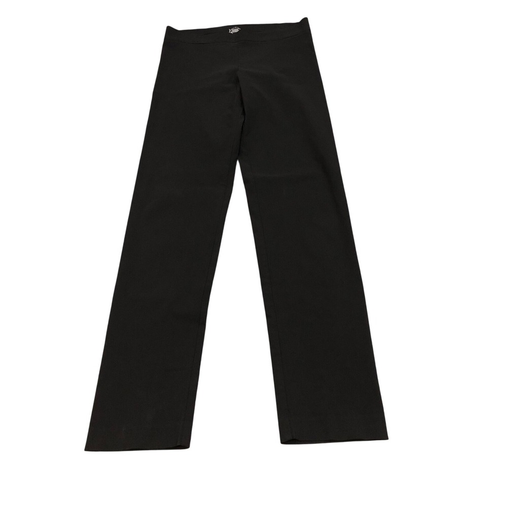 Avenue Montaigne Billy F954 Pants Womens 8 Black Stretch Slim Leg Made in USA